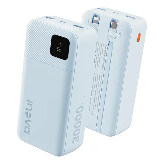 Carregador Portátil Power Bank Turbo Inova 30000mah Pd 22.5w