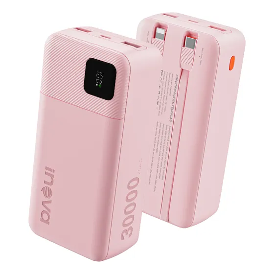 Carregador Portátil Power Bank Turbo Inova 30000mah Pd 22.5w