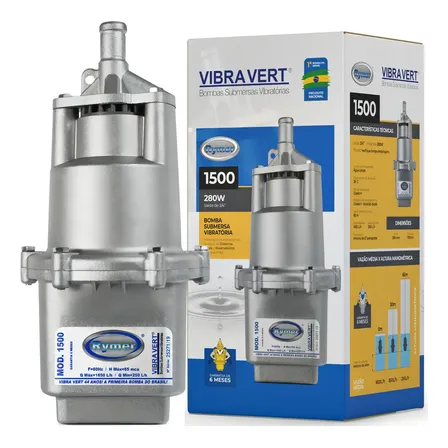 Bomba Submersa P/poço 220v Vibra Vert Rymer 1500