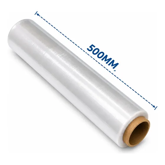 Plastico Filme Stretch 50x220m 2,5kg Transparente Bobina