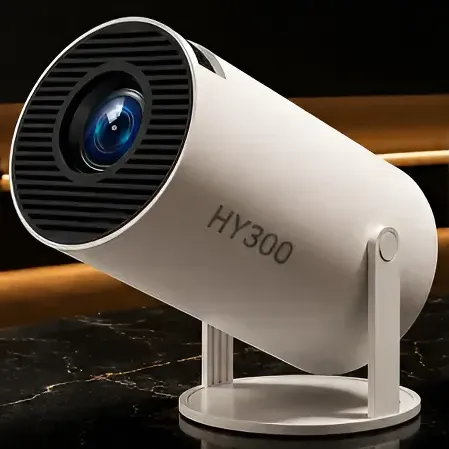 Projetor Portátil 4k Hd Android 11.0 Smart Wifi 5g Bluetooth Branco Hy300 127/220v