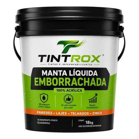 Manta Líquida 18kg Impermeabilizante Uso Profissional