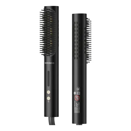 Escova Modeladora De Cabelo Gd049 Gokoco Com Ar Frio