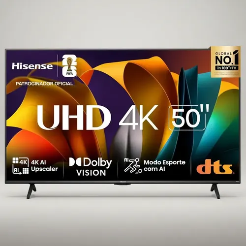 Smart Tv 4k Hisense Qled 50 50a6k (reembalado)