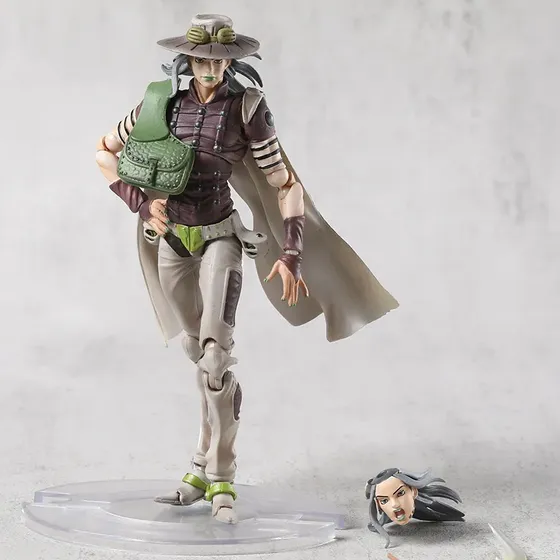 Terceiro Boneco Do Super Action Statue Steel Ball Run Gyro Z