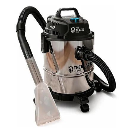 Aspirador Pó Água Inox Turbo 1200w 12 Litros + Bico Extrator