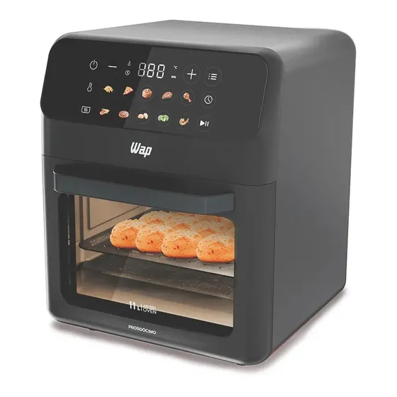 Air Fryer Oven Wap Waod4 Cinza Painel Digital