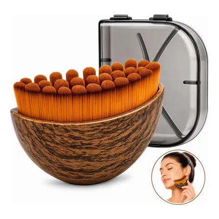 Escova Facial Drenagem Linfática Massageadora Anti Inchaço