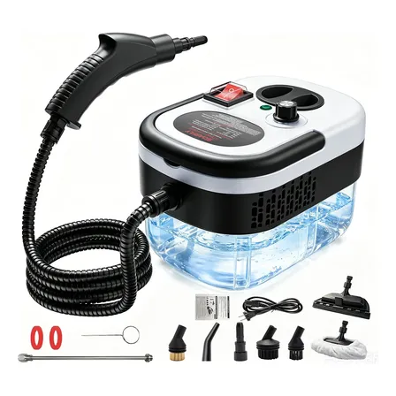 Lavadora Pressão Portátil Limpador Vapor Limpeza Temperatura Branco 110/127v 50/60hz