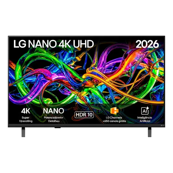 Smart Tv LG 43'' 4k Ultra Hd Nano Ai Webos 26 43un85