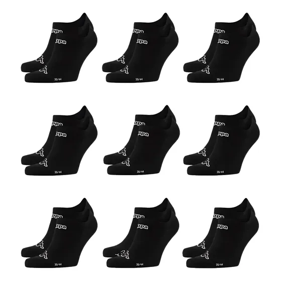 Kit 9 Pares Meias Kappa Sapatilha Soquete Invisível Original