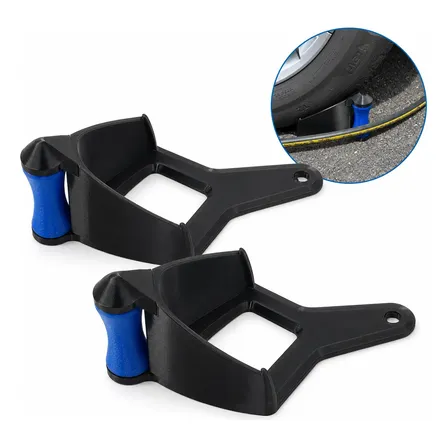 Kit 2 Guia De Mangueira Anti Enrosco Para Pneus De Carro