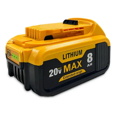 Bateria Reposição 20v 8ah Compatível Com Ferramentas Dewalt