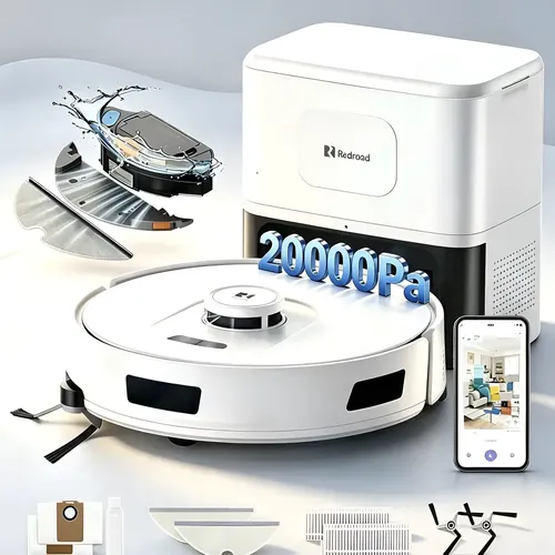 Robô Aspirador Redroad R11 Mapeamento Passa Pano Porcelanato