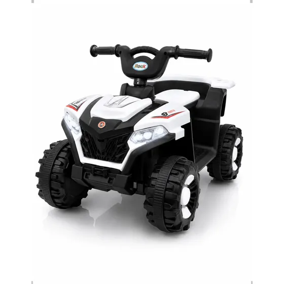 Quadriciclo Elétrico Infantil Tiggy Com Faróis De Led Branco