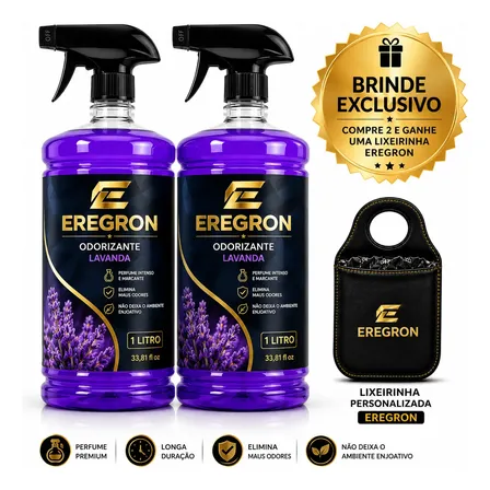 2 Lavanda + Brinde Premium Spray Aromatizante Para Veículos Violeta Lavanda