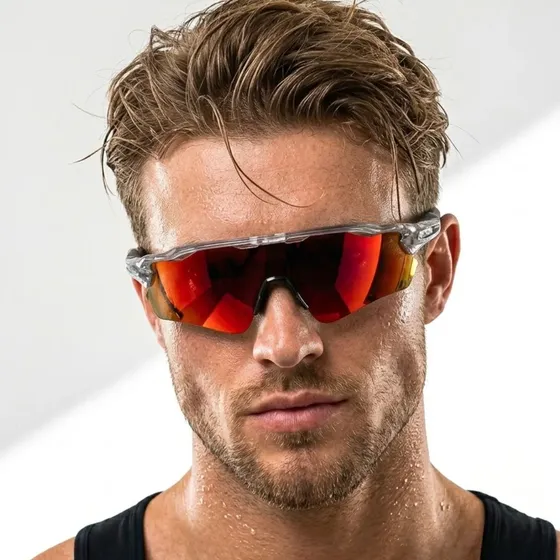 Óculos De Sol Esportivo Pace Proteção Uv400 Pedal Corrida