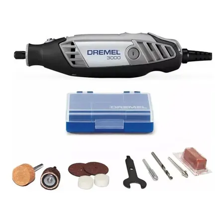 Micro Retífica Dremel 3000-n/10 120w Com 10 Acessórios 110v 127v 50 Hz/60 Hz 120 W