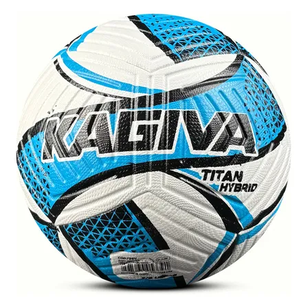 Bola Futebol Campo Society Kagiva Usee Brasil Titan Hybrid Azul