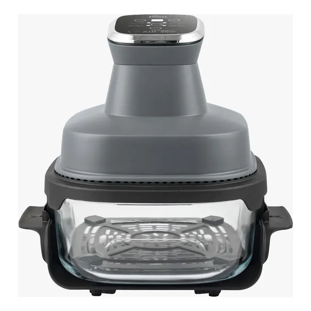Fritadeira Air Fryer De Vidro Borossilicato 4l 1500w Kian Preto 220v