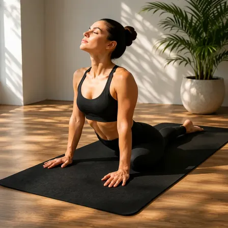 Tapete Yoga Pilates Exercício Eva Grosso 10mm 100x50cm