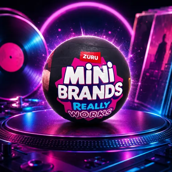 Zuru Mini Brands Cápsula De Vinil 5 Peças Surpresa P