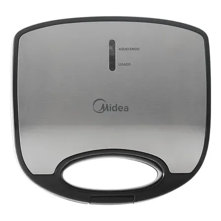 Sanduicheira Elétrica Inox Midea 127v Inox 127v