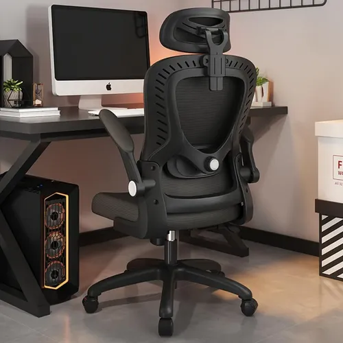 Cadeira De Escritório Ergonômica Com Braços Ajustáveis 150kg