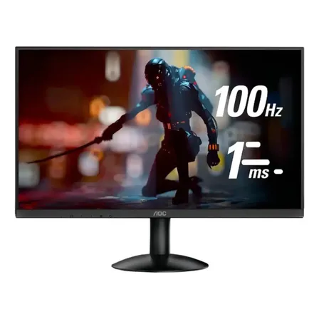 Monitor Gamer Aoc 23,8'' 100hz 1ms 24b30hm2 Preto Preto 127/220v