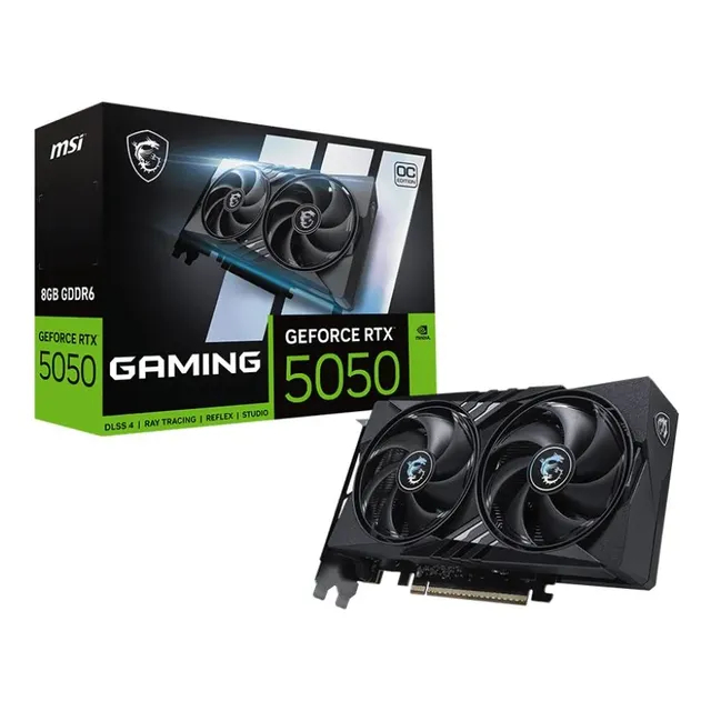 Placa De Vídeo Msi Nvidia Geforce Rtx 5050 Gaming Oc 8g