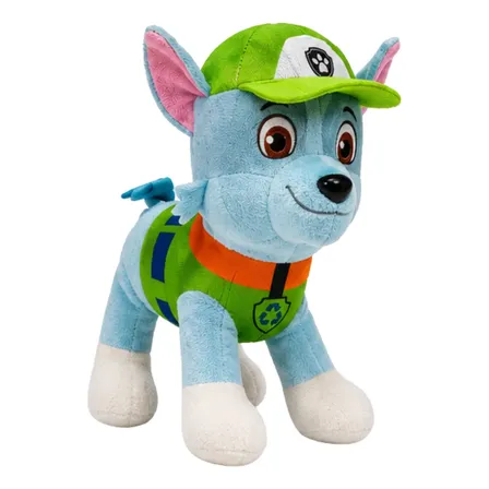 Urso Pelúcia Patrulha Marshall Rocky Skye Zuma Chase Rubble Verde