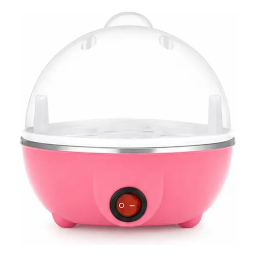 Cozedor De Ovos Elétrico Olapam Rosa 450w 1 Andar Cozedor De Ovos Rosa&110v