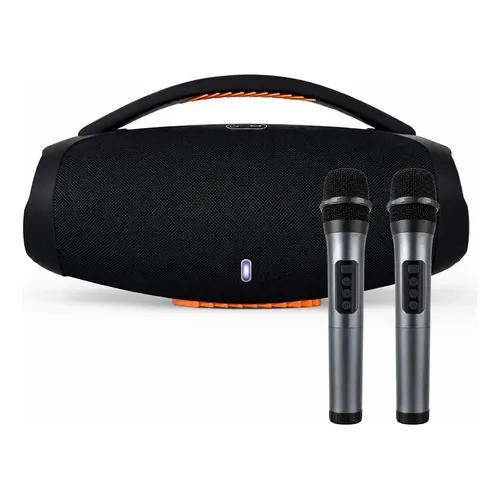 Caixa De Som Boomsbox Som Bluetooth Com Microfone