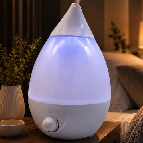 Umidificador De Ar Ultrasônico Bi-volt Com Led