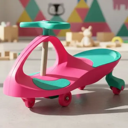Carrinho Infantil Rolimã Giratório Volante 360 Sem Pedal