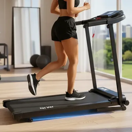 Esteira Elétrica Ergométrica 14km Dobrável Fitness 120kg Est Preto 110v