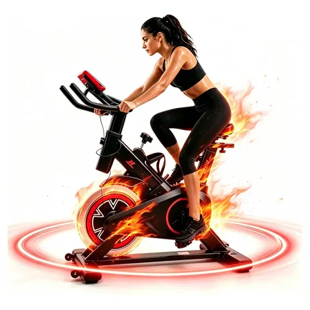 Bicicleta Spinning Para Casa Volante 8kg Ergométrica 120kg
