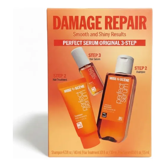 Kit Tratamento Capilar Mise En Scène Perfect Serum Triomax