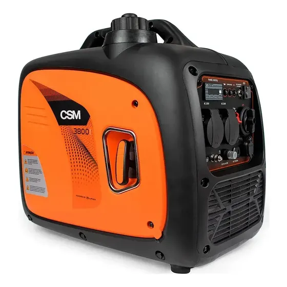 Gerador Inverter Gasolina 4t 220v 3800i Csm- Silencioso