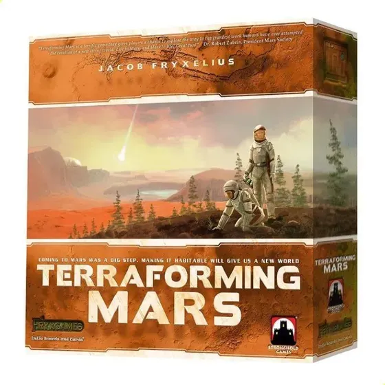 Caixa De Jogo De Cartas Terraforming Mars