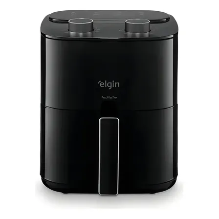 Fritadeira Elétrica Air Fry Elgin 3,5 Preto Somente 127v
