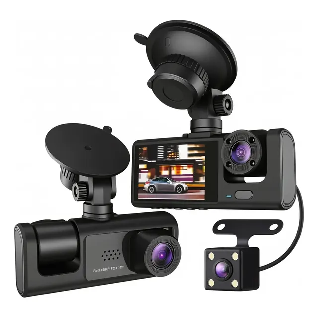 Câmera Automotiva Icarbonx Icx0524 Wifi 1080p Dash Cam