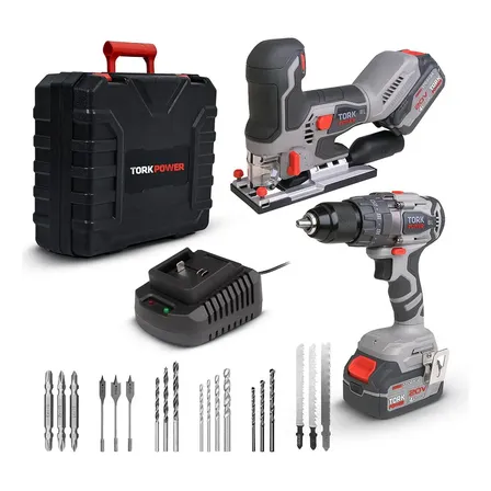 Kit Parafusadeira 65nm+serra Tico Tico 135mm Brushless