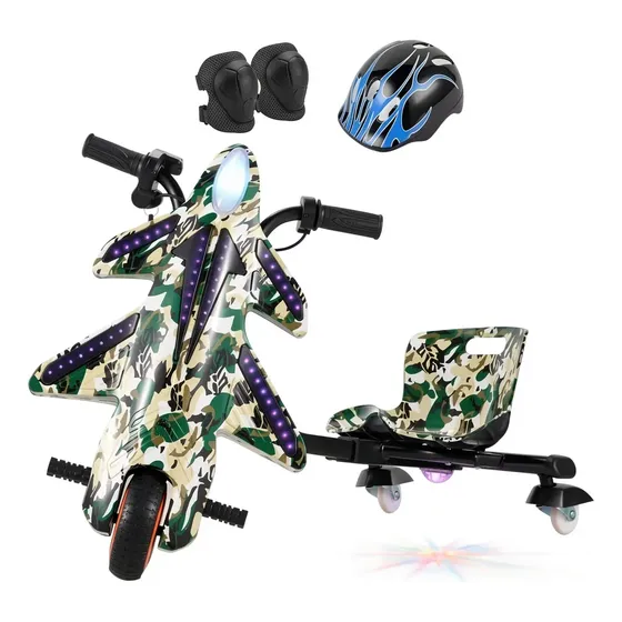 Triciclo Elétrico Drift Infantil Bluetooth Led 250w/350w 36v