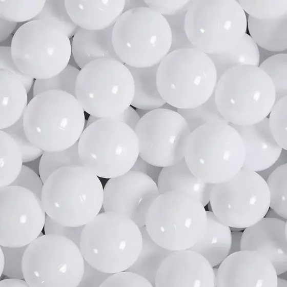 500 Bolinhas Para Piscina De Bolinhas Diversas Cores Premium Branco