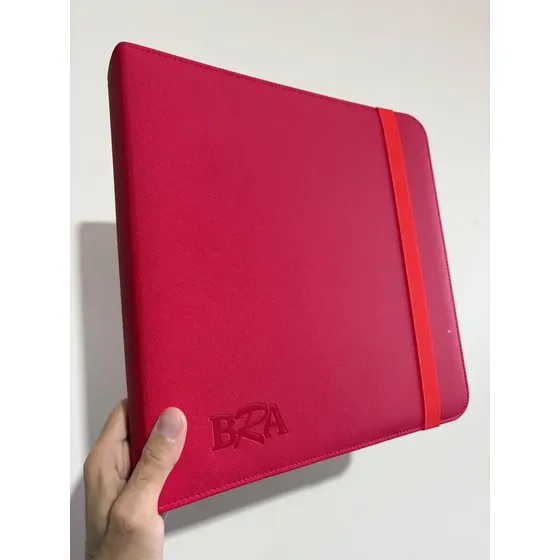 Pasta Premium Com Elástico Sem Folhas P/ Folhas De 20 Bolsos
