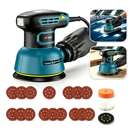 Lixadeira Roto Orbital Potente Elétrica 350w 6 Velocidades