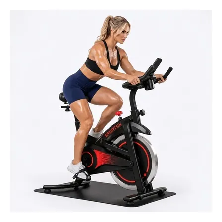 Bicicleta Ergométrica Spinning 150 Kg Treino Casa Porta Copo