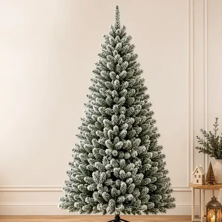 Árvore De Natal Nevada 1,80m Com 320 Galhos Árvore De Natal Nevada