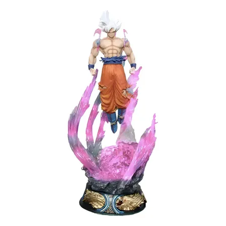 Boneco Goku Ultra Instinto Action Figure 25cm - Sem Led